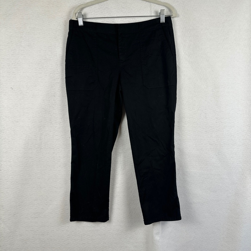 Lauren Ralph Lauren Utility Crop Pants‎ Womens Petite 6 Lightweight Casual - Picture 2 of 11